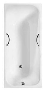 Чугунная ванна Wotte Start 1600x750UR  с ручками